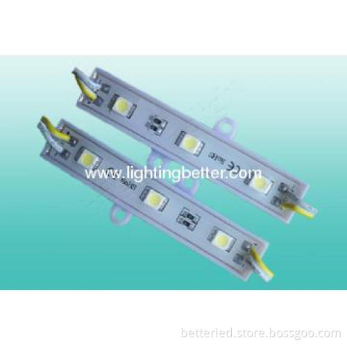 Popular sells DC12V LED 3leds module with plastic cover